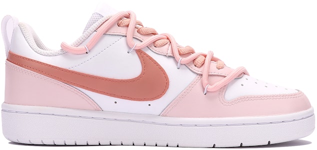 【定制球鞋】 Nike Court Borough Low 2 快樂小熊可愛 少女 休閒 百搭 低幫 板鞋 GS 粉白 Order 【定制球鞋】 Nike Court Borough Low 2 快樂小熊可愛 少女 休閒 百搭 低幫 板鞋 GS 粉白