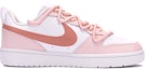Order 【定制球鞋】 Nike Court Borough Low 2 快樂小熊可愛 少女 休閒 百搭 低幫 板鞋 GS 粉白
