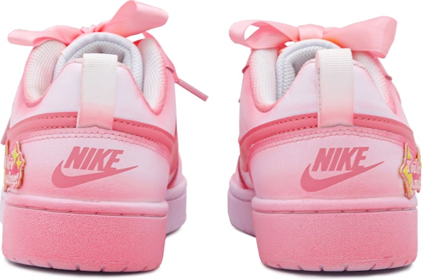 【訂製球鞋】 Nike Court Borough Low 2 蜜糖小熊 烏鴉製造 多巴胺穿搭 低筒 板鞋 GS 白粉 Purchase 【訂製球鞋】 Nike Court Borough Low 2 蜜糖小熊 烏鴉製造 多巴胺穿搭 低筒 板鞋 GS 白粉