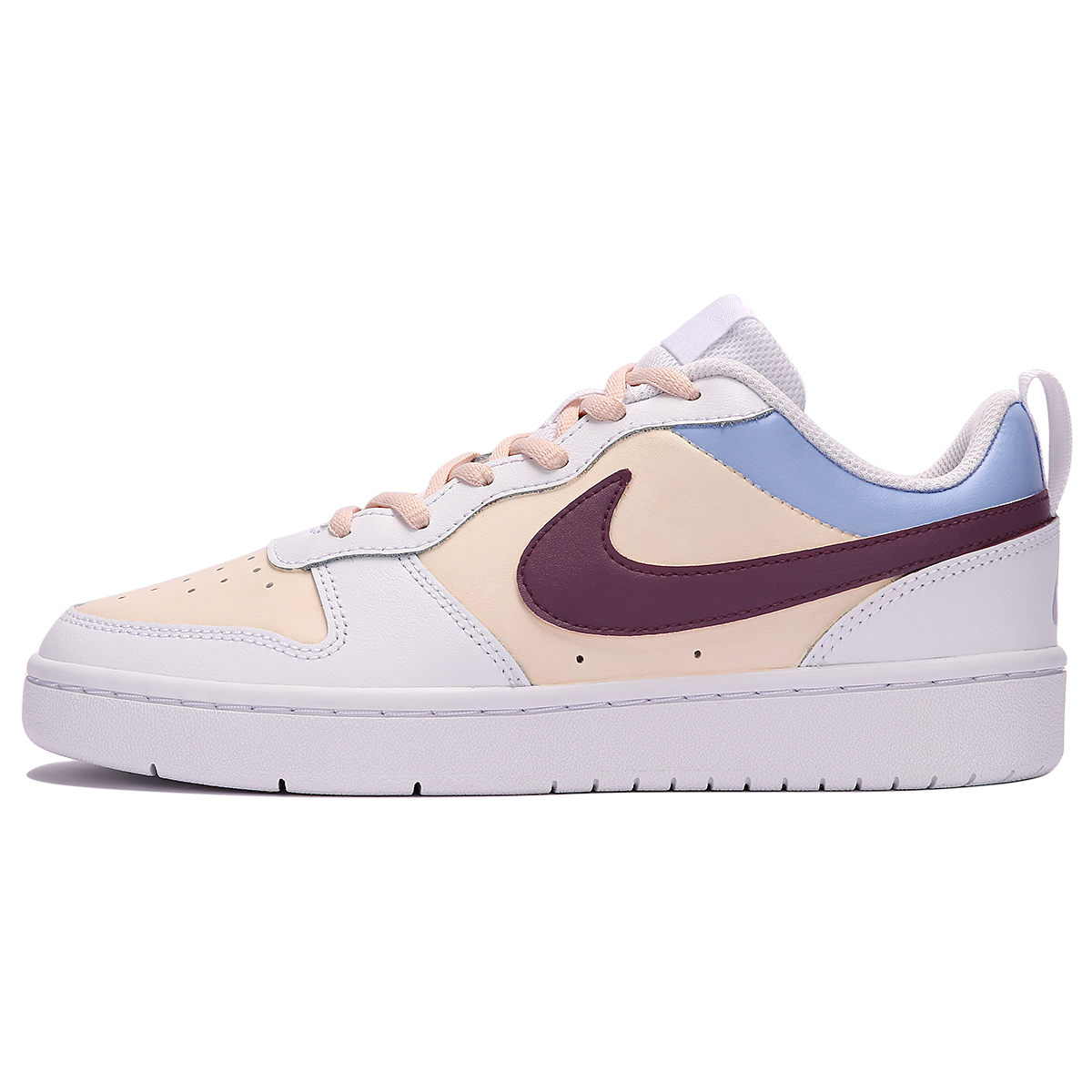 Buy [Custom Kasut] Nike Court Borough Low 2 'Honey Blue' BQ5448-100(TeamThree-香蓝蜜语-黄蓝)