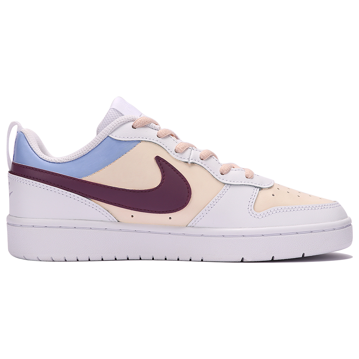 Order [Custom Kasut] Nike Court Borough Low 2 'Honey Blue' BQ5448-100(TeamThree-香蓝蜜语-黄蓝)