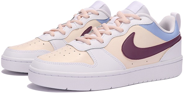 【定制球鞋】 Nike Court Borough Low 2 香藍蜜語 情侶 簡約 清新 百搭 低幫 板鞋 GS 黃藍 Lookbook 【定制球鞋】 Nike Court Borough Low 2 香藍蜜語 情侶 簡約 清新 百搭 低幫 板鞋 GS 黃藍