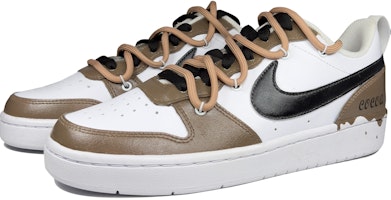 ナイキ コート バロー ロー 2 'ホットココアフルイド' 【カスタムシューズ】 BQ5448-100(Team95-热可可) Lookbook ナイキ コート バロー ロー 2 'ホットココアフルイド' 【カスタムシューズ】 BQ5448-100(Team95-热可可)