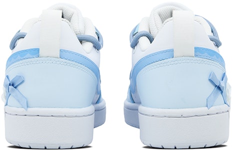 【訂製球鞋】Nike Court Borough Low 2 冰藍慕斯 清冷 溫柔 簡約 百搭 低筒 板鞋 GS 白藍 Shop 【訂製球鞋】Nike Court Borough Low 2 冰藍慕斯 清冷 溫柔 簡約 百搭 低筒 板鞋 GS 白藍
