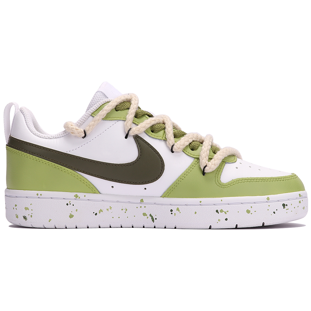 Order Nike Court Borough Low 2 "Jade Isla" (Personalizadas) BQ5448-100(TeamThree-千岛绿叶-绿白)