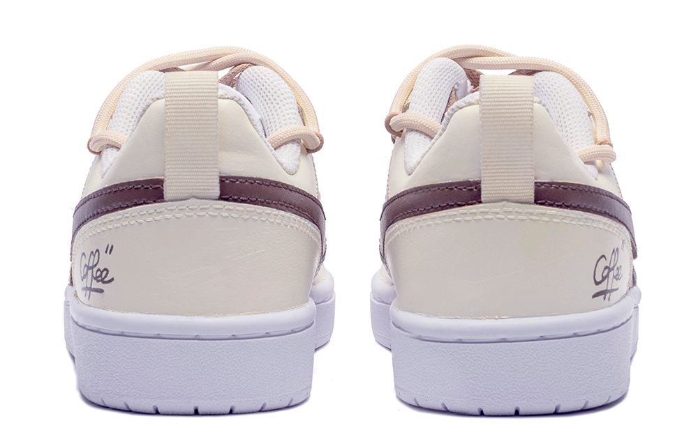 [Custom Shoes] Nike Court Borough Low 2 'Khaki Brown - Coconut Latte' 圖 5