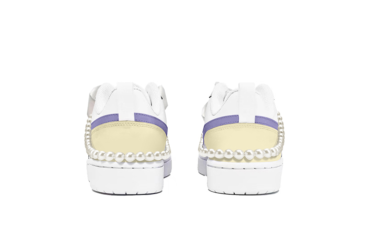 Shop [カスタムシューズ] ナイキ コートバーロウ ロー 2 'ラベンダーパール' BQ5448-100(TeamY-女款复古薰衣草蓝紫米)