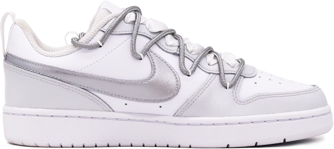 나이키 코트 보로우 로우 2 '라이트 실버 발레'(커스텀) BQ5448-100(Team52-轻银芭蕾) Order 나이키 코트 보로우 로우 2 '라이트 실버 발레'(커스텀) BQ5448-100(Team52-轻银芭蕾)