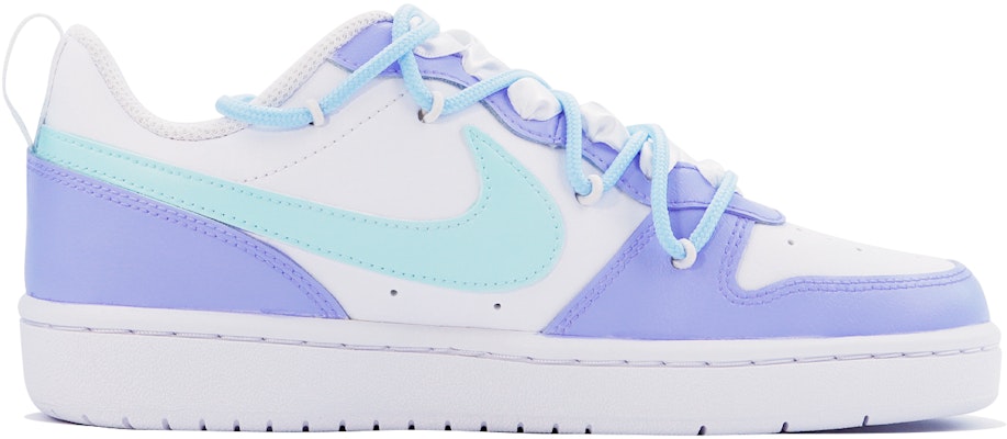 【カスタムシューズ】ナイキ コートボロー LOW 2「ライラック ドリーム」 BQ5448-100(Team48-紫色恋人) Order 【カスタムシューズ】ナイキ コートボロー LOW 2「ライラック ドリーム」 BQ5448-100(Team48-紫色恋人)