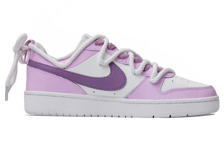 Order 나이키 코트 보로우 로우 2 '라일락 페어리' (커스텀) BQ5448-100(Team34-紫色童话)