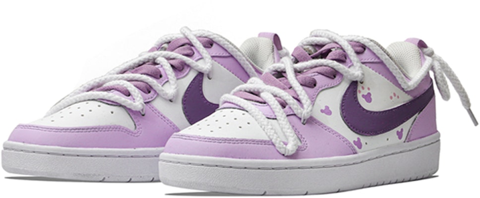 나이키 코트 보로우 로우 2 '라일락 페어리' (커스텀) BQ5448-100(Team34-紫色童话) Lookbook 나이키 코트 보로우 로우 2 '라일락 페어리' (커스텀) BQ5448-100(Team34-紫色童话)