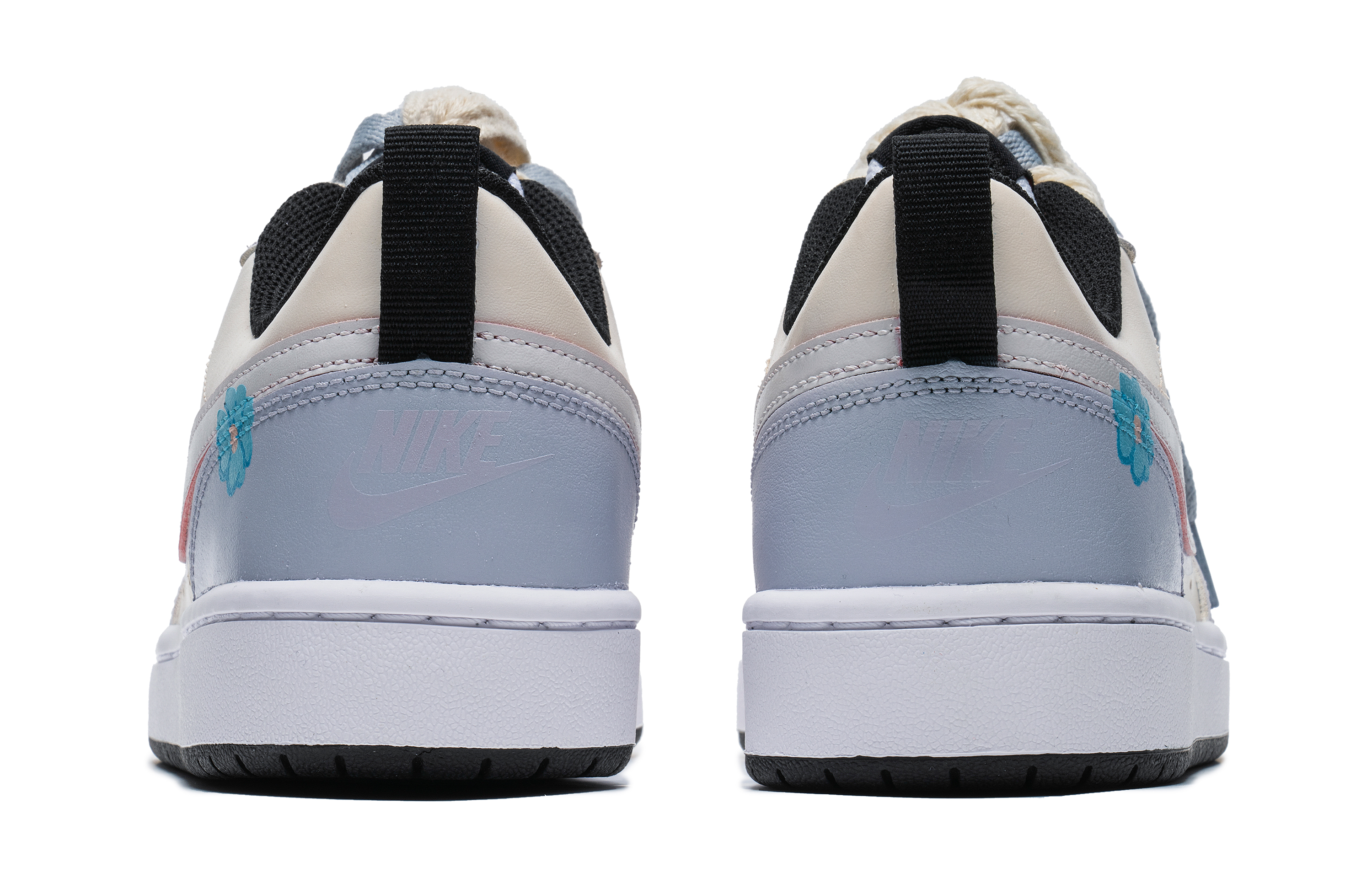 Lookbook [Kasut Custom] Nike Court Borough Low 2 'Lilac StellaLou' BQ5448-110(Team22-星黛露白紫A-BOX)