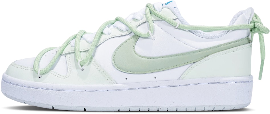 【訂製球鞋】Nike Court Borough Low 2 青檸清夢 休閒 厚底 耐磨 低筒 板鞋 GS 青綠 Buy 【訂製球鞋】Nike Court Borough Low 2 青檸清夢 休閒 厚底 耐磨 低筒 板鞋 GS 青綠