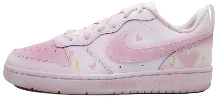custom-shoes-nike-court-borough-low-2-love-splash-distressed-stars-pink