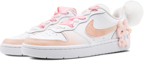 ナイキ コート バーロウ LOW 2 白ピンク ラッキーバニー BQ5448-100(Team8-女款萌兔白粉色) Lookbook ナイキ コート バーロウ LOW 2 白ピンク ラッキーバニー BQ5448-100(Team8-女款萌兔白粉色)
