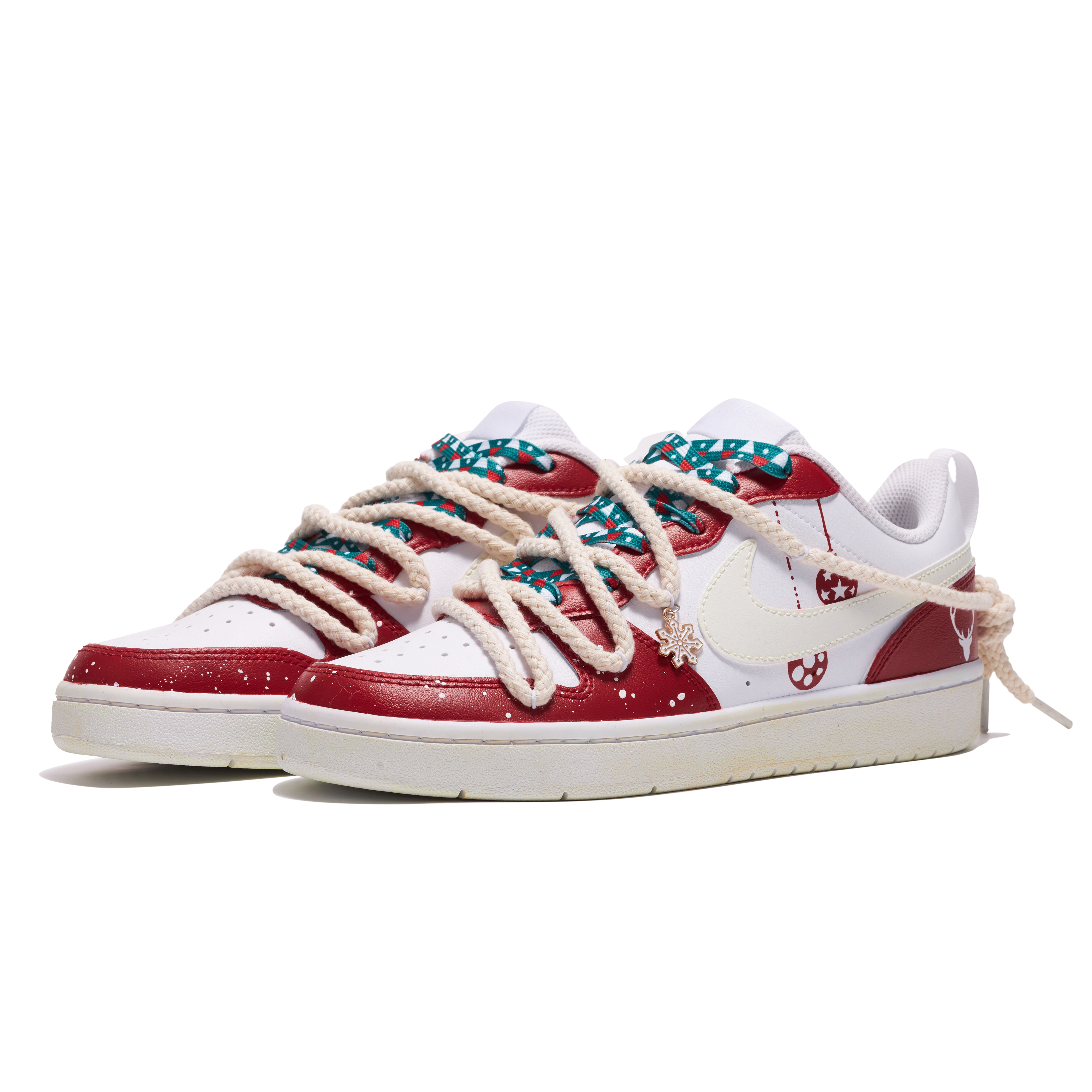 [Custom Shoes] Nike Court Borough Low 2 'Lucky Deer Christmas' 圖 3