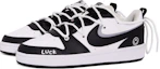 Lookbook 【訂製球鞋】Nike Court Borough Low 2 幸運小熊貓 烏鴉製造 限定禮盒 低筒 板鞋 GS 黑白