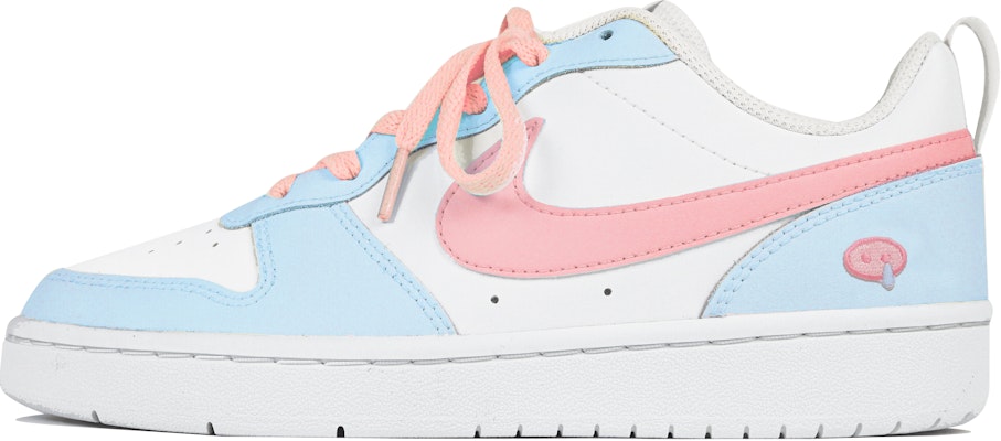 나이키 코트 버로우 로우 2 "마카롱 아이스크림 블루" (커스텀) BQ5448-100(Team陆-晴天小猪S-BOX) Order 나이키 코트 버로우 로우 2 "마카롱 아이스크림 블루" (커스텀) BQ5448-100(Team陆-晴天小猪S-BOX)