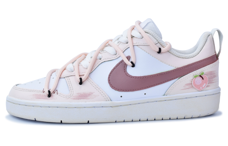Buy [Sepatu Kustom] Nike Court Borough Low 2 'Macaron Peach' BQ5448-100-466448
