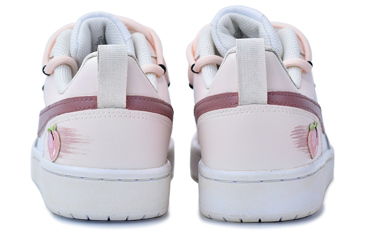 Shop [Sepatu Kustom] Nike Court Borough Low 2 'Macaron Peach' BQ5448-100-466448