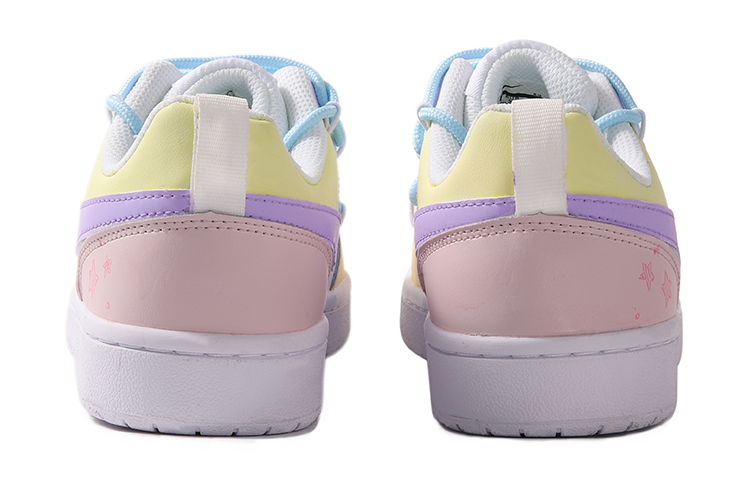 Shop ナイキ コート バロー 低反発 'マカロン ホワイト ピンク' カスタムシューズ BQ5448-100(Team77-马卡龙）