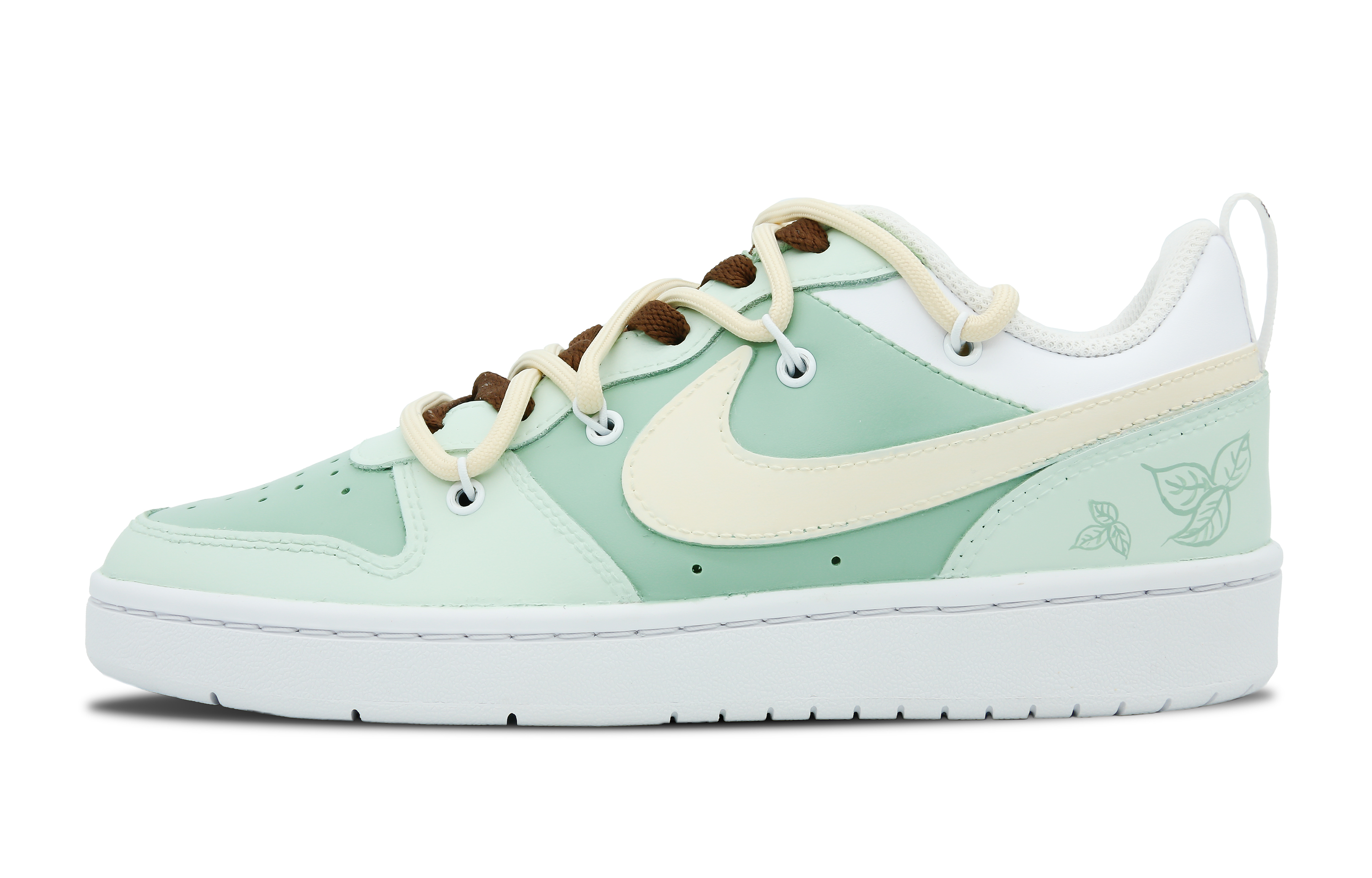 Buy [Custom Shoes] Nike Court Borough Low 2 'Matcha Green' BQ5448-100-485187