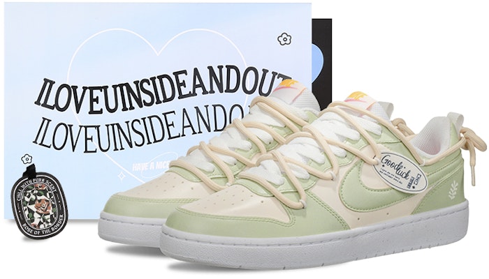 나이키 코트 보로우 로우 2 '말차 아이스크림' (커스텀) BQ5448-124(Team62-抹茶冰淇淋CB) Buy 나이키 코트 보로우 로우 2 '말차 아이스크림' (커스텀) BQ5448-124(Team62-抹茶冰淇淋CB)