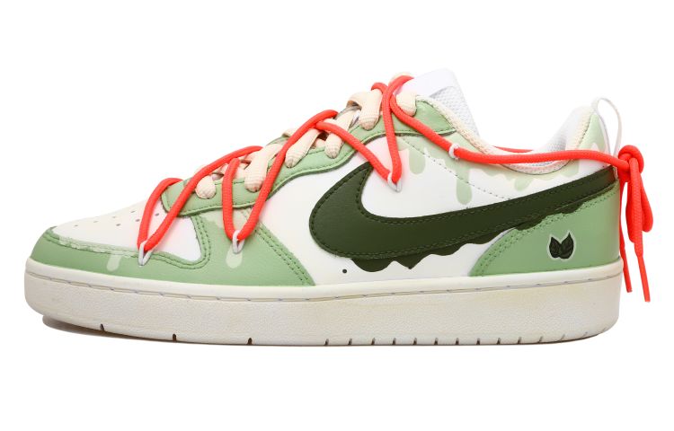 Buy [Zapatillas Personalizadas] Nike Court Borough Low 2 'Hoja de Matcha' BQ5448-100(Team拾玖-抹茶S-BOX)