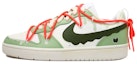 Buy 【定製籃球鞋】Nike Court Borough Low 2 解構 抹茶 樹葉 溶解 做舊 厚底 低筒 板鞋 GS 白綠