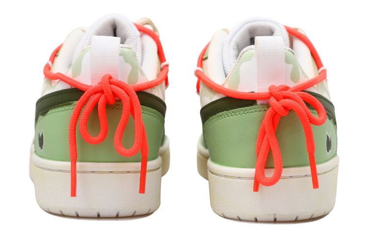 Shop [Zapatillas Personalizadas] Nike Court Borough Low 2 'Hoja de Matcha' BQ5448-100(Team拾玖-抹茶S-BOX)