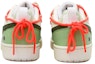Shop 【定製籃球鞋】Nike Court Borough Low 2 解構 抹茶 樹葉 溶解 做舊 厚底 低筒 板鞋 GS 白綠