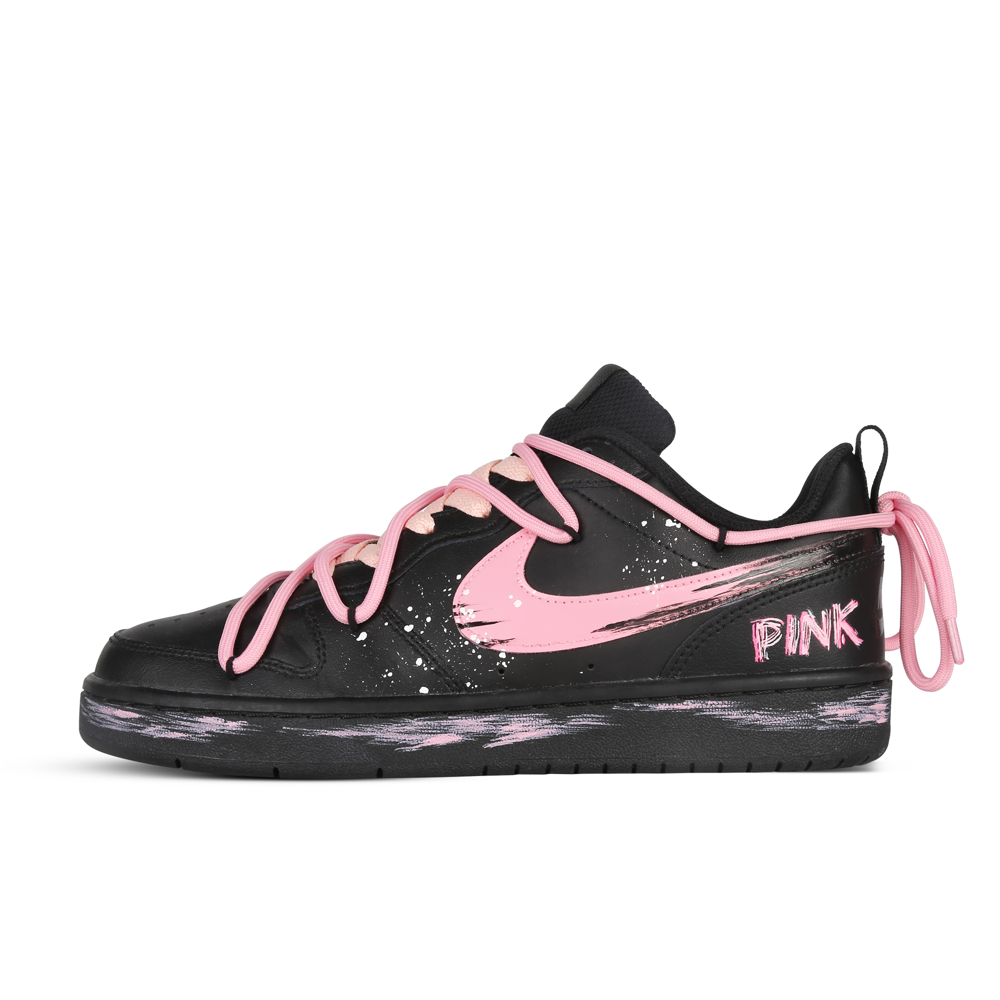 Buy 나이키 커스텀 코트 버로우 로우 2 '미드나잇 스윗하트' (78 characters) BQ5448-001(Team81-女款午夜甜心)