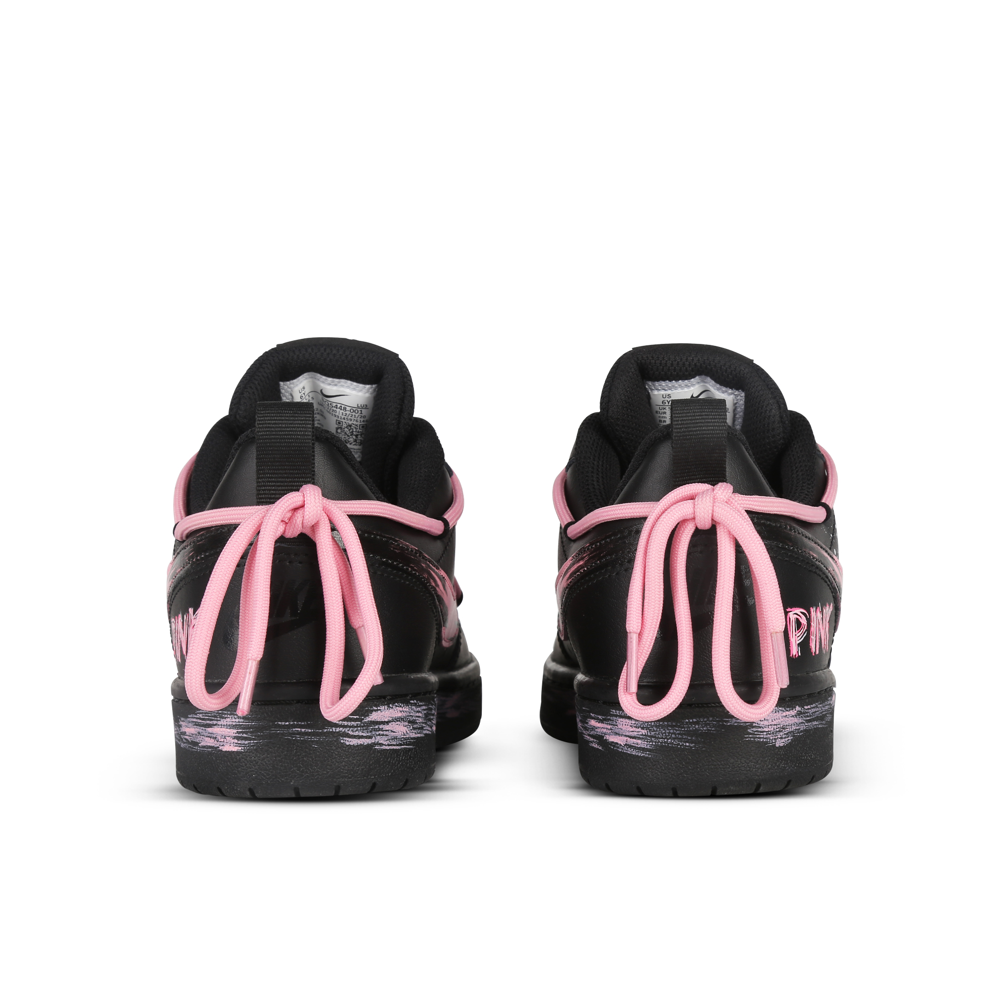 Shop 나이키 커스텀 코트 버로우 로우 2 '미드나잇 스윗하트' (78 characters) BQ5448-001(Team81-女款午夜甜心)