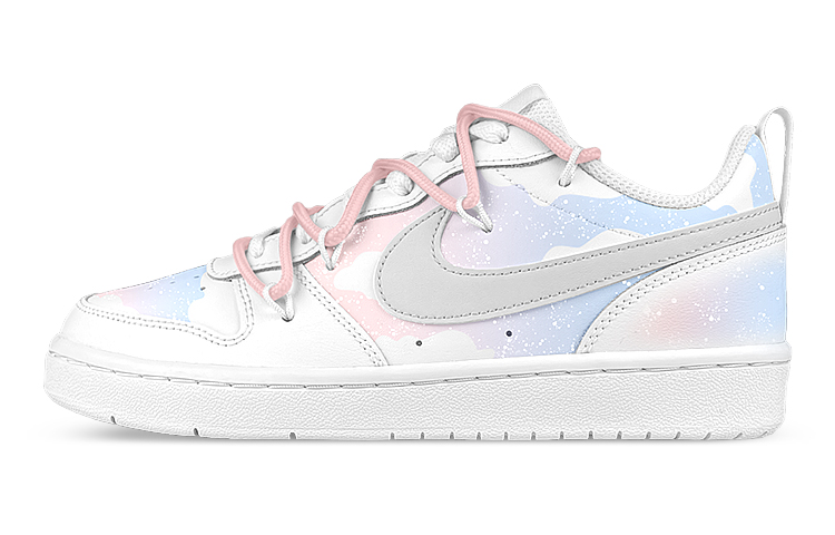 Buy [Kasut Custom] Nike Court Borough Low 2 'Mimpi Musim Panas' BQ5448-100(Team47-女仲夏解SBOX)