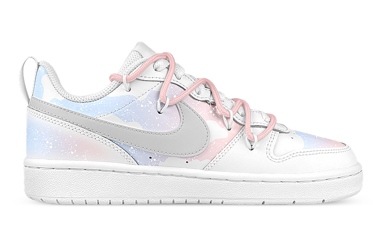 Order [Kasut Custom] Nike Court Borough Low 2 'Mimpi Musim Panas' BQ5448-100(Team47-女仲夏解SBOX)