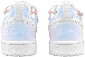 【客製球鞋】 Nike Court Borough 2 禮盒 仲夏夜夢 漸變暈染 解構 潑墨 低筒 板鞋 GS 白粉藍 Purchase 【客製球鞋】 Nike Court Borough 2 禮盒 仲夏夜夢 漸變暈染 解構 潑墨 低筒 板鞋 GS 白粉藍