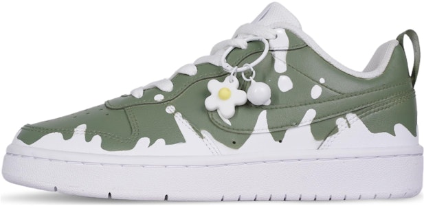 나이키 코트 버로우 로우 2 '밀크 올리브 그린' (커스텀 슈즈) BQ5448-100(Team71-牛奶流淌) Buy 나이키 코트 버로우 로우 2 '밀크 올리브 그린' (커스텀 슈즈) BQ5448-100(Team71-牛奶流淌)