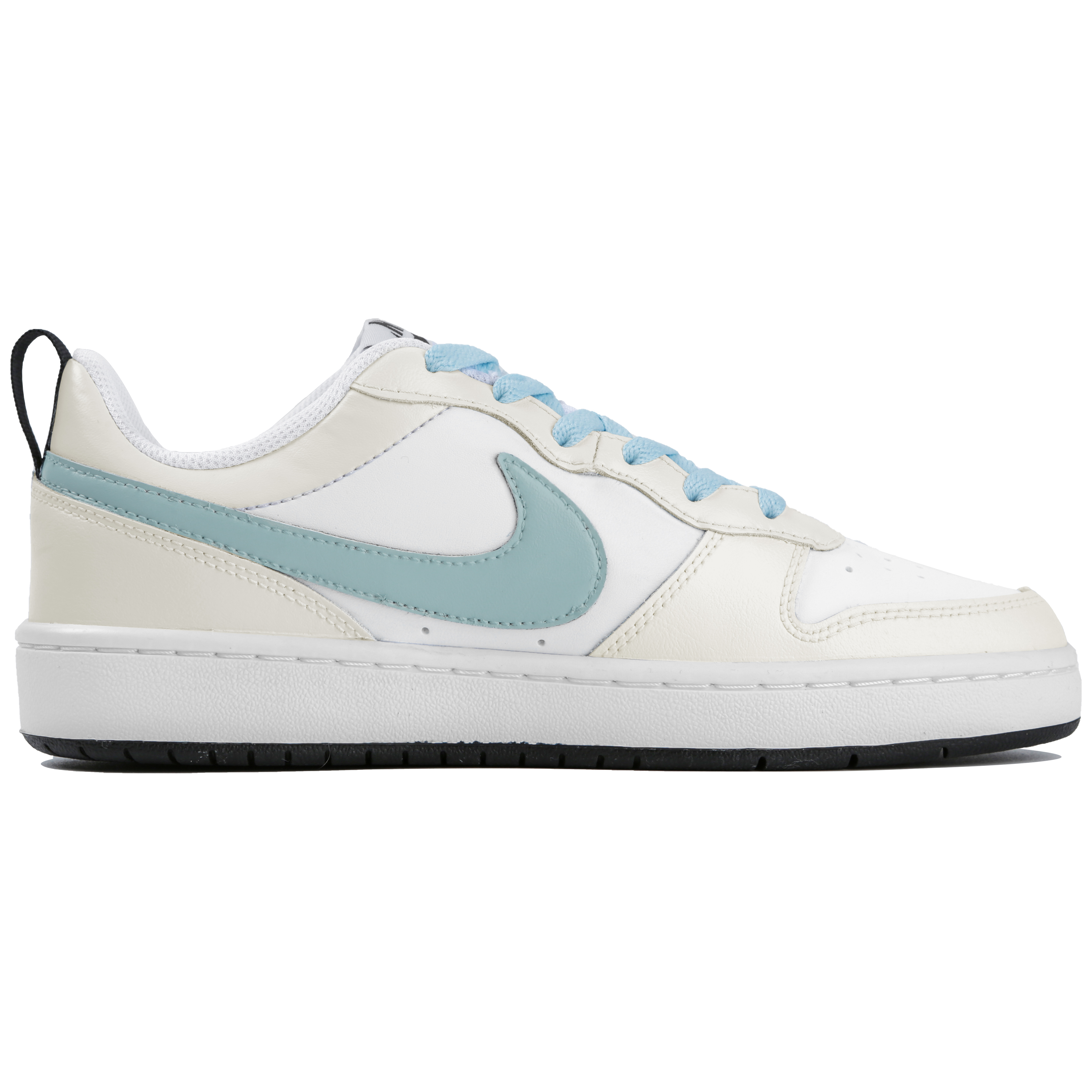 Order 【客製化球鞋】 Nike Court Borough Low 2 牛奶海鹽 繽紛夏日 清新 簡約 低筒 板鞋 GS 白藍