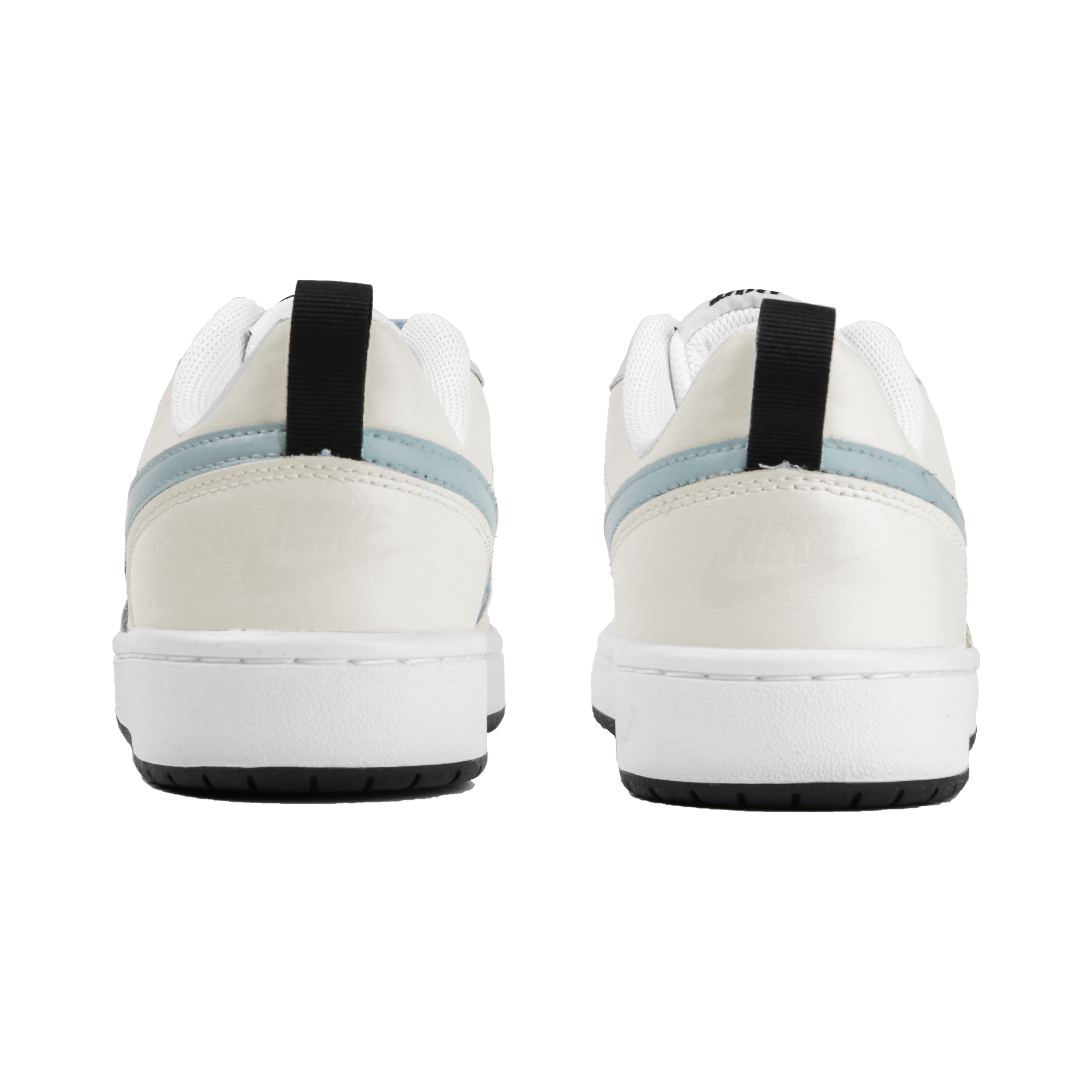 Shop 【客製化球鞋】 Nike Court Borough Low 2 牛奶海鹽 繽紛夏日 清新 簡約 低筒 板鞋 GS 白藍