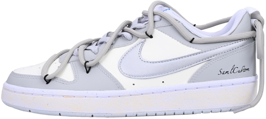 나이키 코트 보로우 로우 2 '미니멀 그레이 실버' (커스텀) BQ5448-123-465909 Buy 나이키 코트 보로우 로우 2 '미니멀 그레이 실버' (커스텀) BQ5448-123-465909