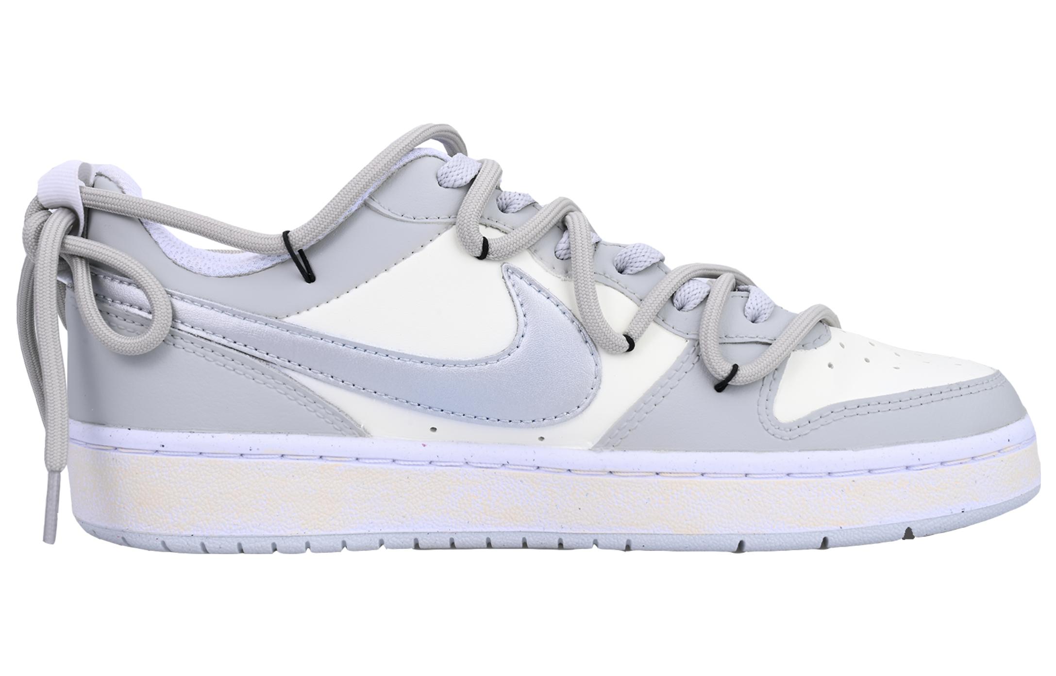 Order [Zapatillas Personalizadas] Nike Court Borough Low 2 'Gris Industrial Plateado' BQ5448-123-465909