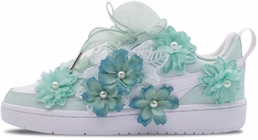 【定製球鞋】Nike Court Borough Low 2 多巴胺搭配 花仙子 綠野仙蹤 低筒 板鞋 GS 薄荷綠 Buy 【定製球鞋】Nike Court Borough Low 2 多巴胺搭配 花仙子 綠野仙蹤 低筒 板鞋 GS 薄荷綠