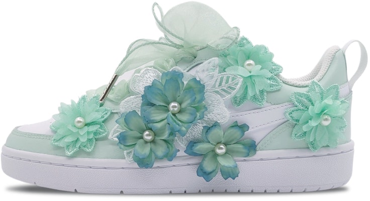 【定製球鞋】Nike Court Borough Low 2 多巴胺搭配 花仙子 綠野仙蹤 低筒 板鞋 GS 薄荷綠 Buy 【定製球鞋】Nike Court Borough Low 2 多巴胺搭配 花仙子 綠野仙蹤 低筒 板鞋 GS 薄荷綠