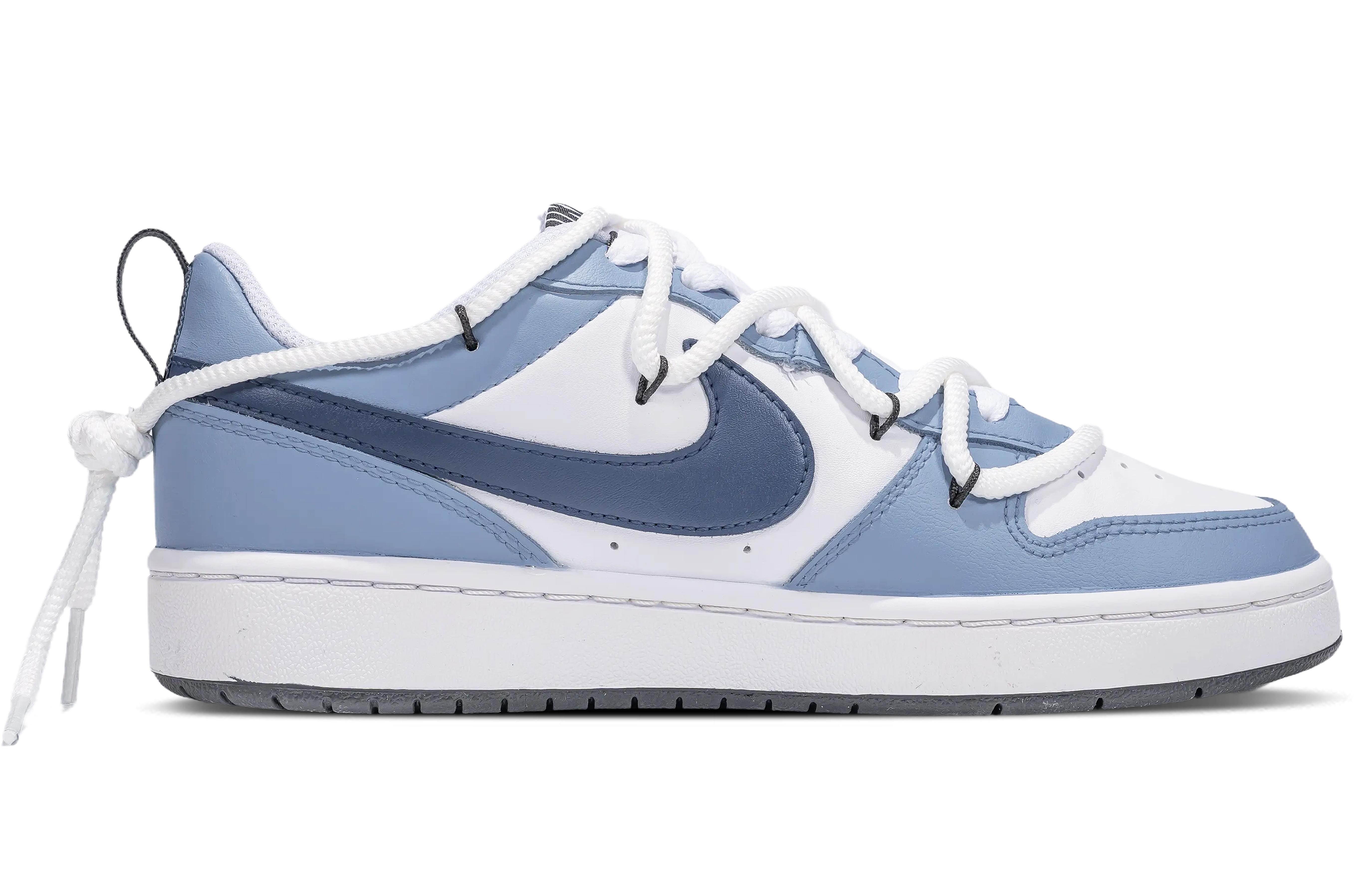 Order Zapatillas Nike Court Borough Low 2 "Misty Snow - Azul Claro" BQ5448-104(Team拾陆-女款烟雨残雪)
