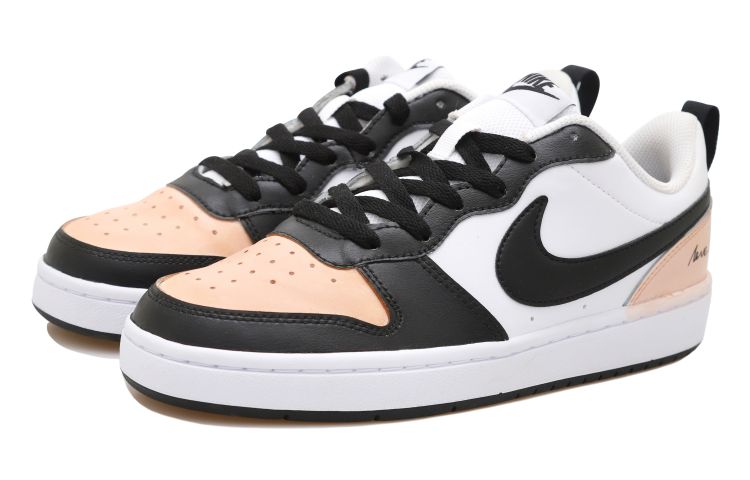 Lookbook 나이키 커스텀 코트 보로우 로우 2 '모카 블랙 화이트' BQ5448-104(Team拾玖-微苦摩卡女S-BOX)