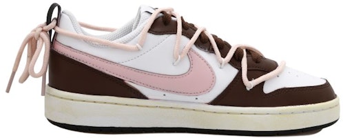 【カスタムシューズ】ナイキ コート バロウ ロー 2 'モカピンク デコンストラクト' BQ5448-104(Team拾玖-摩卡蔷薇S-BOX) Order 【カスタムシューズ】ナイキ コート バロウ ロー 2 'モカピンク デコンストラクト' BQ5448-104(Team拾玖-摩卡蔷薇S-BOX)