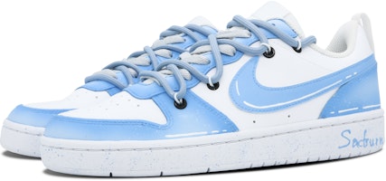 【カスタムシューズ】ナイキ コートボロー ロー 2 'ミスティックブルー' BQ5448-100(Team7-魅蓝女款) Lookbook 【カスタムシューズ】ナイキ コートボロー ロー 2 'ミスティックブルー' BQ5448-100(Team7-魅蓝女款)