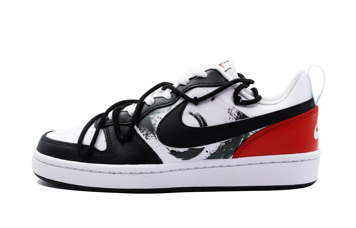 Buy [定制鞋款] 耐克 Court Borough Low 2 'Obsidian Voyager' 低帮篮球鞋 DO7446-101(Team48-云游)