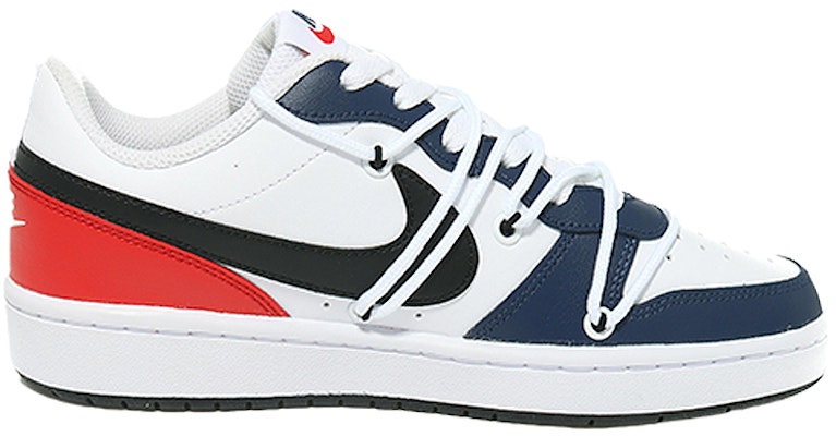 【定製球鞋】 Nike Court Borough Low 2 慵懶熊貓 萌寵出擊 休閒 黑曜岩 低筒 板鞋 GS 白藍紅 Order 【定製球鞋】 Nike Court Borough Low 2 慵懶熊貓 萌寵出擊 休閒 黑曜岩 低筒 板鞋 GS 白藍紅