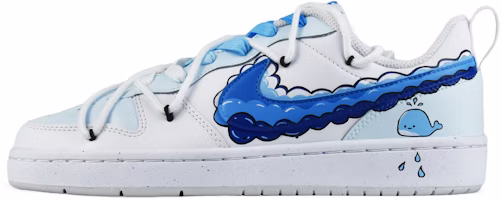 나이키 코트 보로우 로우 2 '오션 블루 웨일' (커스텀) BQ5448-100(TeamD-GS款海洋蓝鲸) Buy 나이키 코트 보로우 로우 2 '오션 블루 웨일' (커스텀) BQ5448-100(TeamD-GS款海洋蓝鲸)